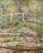 Claude Monet Bridge over a Pond of Water Lilies Spain oil painting artist